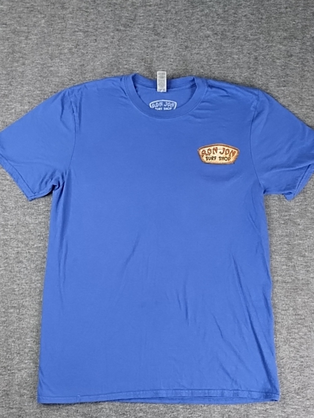 Ron Jon Surf Shop Royal Blue Short Sleeve Tee with Chest Patch